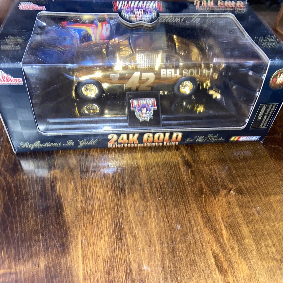 NASCAR Racing Champions 24k Gold Plated Precious Metals Series 1 of 4 998