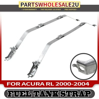 2x Fuel Tank Strap for Acura RL 2000 2001 2002 2003 2004 V6 3.5L Petrol Sedan - Image 1 of 4
