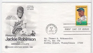 TurtlesTradingPost-Jackie Robinson- Baseball #2016 1982 Artcraft Variety FDC - Picture 1 of 1