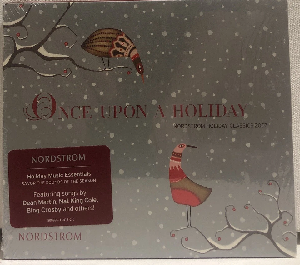 Once Upon a Holiday Christmas CD Dean Martin Nat King Cole Bing Crosby More