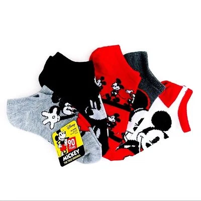 Disney Mickey Mouse Little Boys Girls Socks 90 Year Anniversary Gift Disney Trip - Image 1 of 4