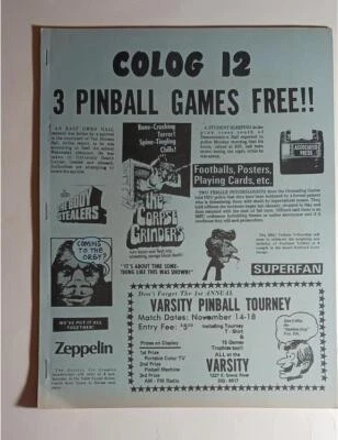 COLOG SCIENCE FICTION FANZINE #12 JAN 1972 MIKE WOOD APA-45 30TH MAILING - Image 1 of 3