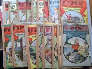 "New" Tip Top Weekly - EIGHTEEN Issues from 1912 - Picture 1 of 10