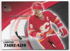 03/04 SP GAME USED LIMITED THREADS GAME JERSEY #LTLM Lanny McDonald #1/75