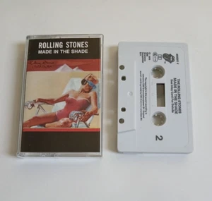 THE ROLLING STONES MADE IN THE SHADE CASSETTE TAPE CBS UK 1989 - Picture 1 of 1