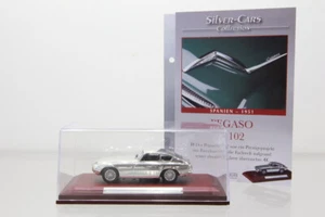 1:43 Atlas Silver Cars Collection Pegaso Z-102 PKW OVP N56 - Picture 1 of 2