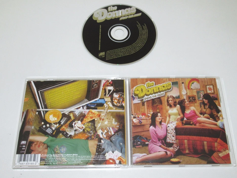THE DONNAS/SPEND THE NIGHT(ATLANTIC 7567-93165-2) CD ALBUM - Bild 1 von 1