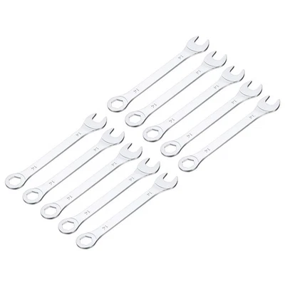 10pcs 14mm Thin Combination Wrench with Offset 6-Point End and Angled Open End - Imagen 1 de 4