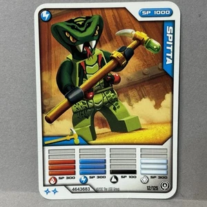 Tarjeta coleccionable Lego Ninjago 2012 Spitta 12/125 - Imagen 1 de 2