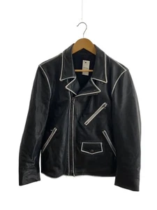 Lounge Lizard Leather Jacket Blouson/-/Cowhide/Blk 2918 - Picture 1 of 6