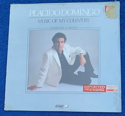SEALED!! Placido Domingo - Music Of My Country 1981 Vinyl LP NEW! London OS26434 - Image 1 of 2
