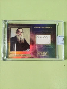 Leo Tolstoy 2024 ETERNAL CUTS WORLD CELEBRITIES EDITION Patch 35/99 - Picture 1 of 5