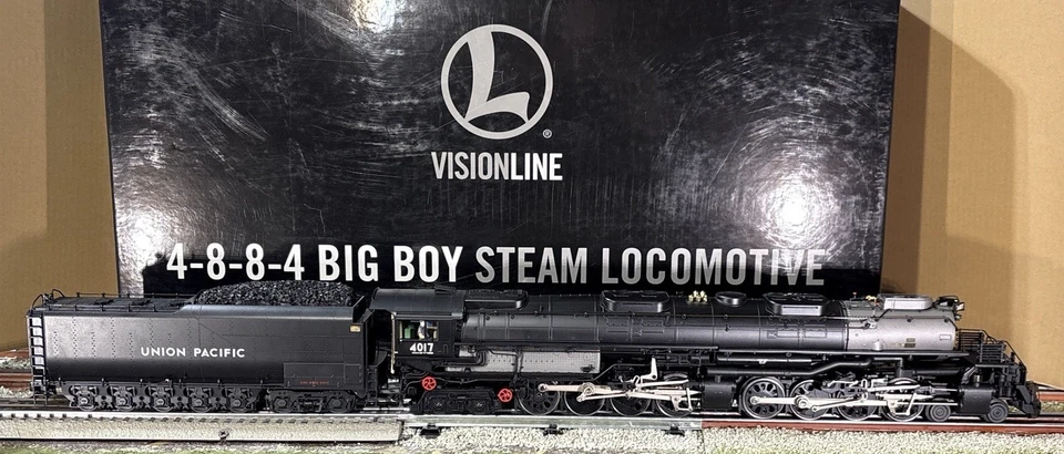 Lionel Visionline~6-11448~Union Pacific Big Boy #4017~Blunami instalado~¡LEER! Foto 1 de 4