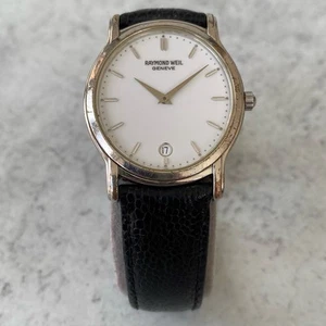 1999 Raymond Weil Genève 5571 Quartz Quickset Date Watch - Full Set - Picture 1 of 23