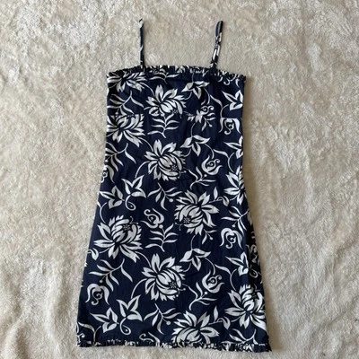 Vestido hawaiano Royal Creations para mujer con correa para el hombro floral de algodón talla M Foto 1 de 4