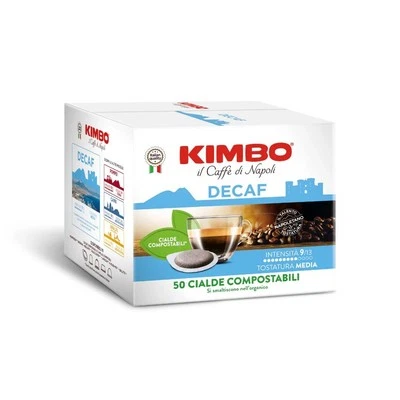 KIMBO SPA 50 Cialde 44mm Caffè Kimbo Decaffeinato Dek