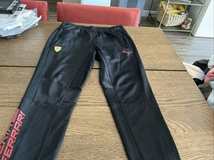 Puma Scuderia Ferrari Race Trainingshose Herren schwarz Sporthose - Small - LESEN - Bild 1 von 17