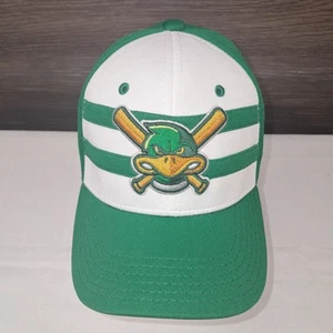 Madison Mallards Green Minor League Baseball Hat Cap Fitted Size XS - Picture 1 of 9
