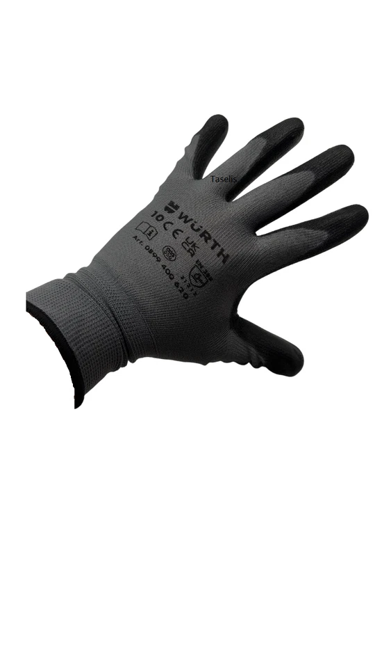 12x Würth 0899400618 Montagehandschuh