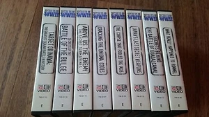 SECRETS OF WW2 WORLD WAR 2 RARE VHS VIDEO'S X 8 - Picture 1 of 1