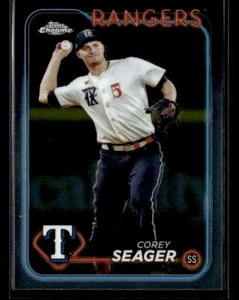 Corey Seager 2024 Topps Chrome #100 - Picture 1 of 2