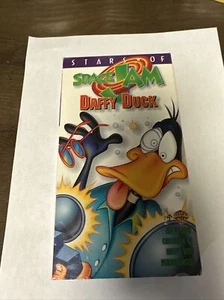 VHS Stars of Space Jam - Daffy Duck (VHS, 1996) -rare - Picture 1 of 11