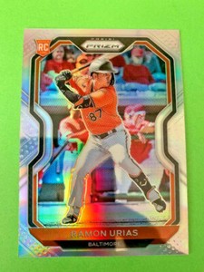 2021 Panini Prizm Baseball Ramon Urias Rookie Prizm Parallel Baltimore