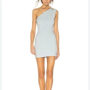 Michael Costello × REVOLVE Ava Dress in Ice Blue size XS one shoulder - Picture 1 of 9