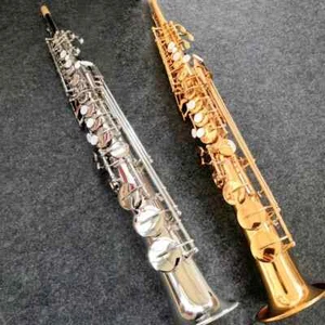 High Quality Soprano Saxophone Mark VI B-flat nickel plating gold-plating Sax - Picture 1 of 11