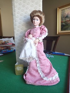 franklin mint porcelain dolls for sale