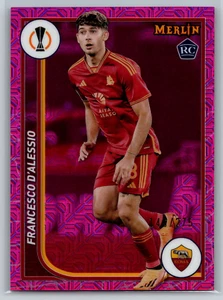 Francesco D'Alessio 2023-24 Topps Merlin UEFA Pink Mojo Rookie /275 #134 - Picture 1 of 2
