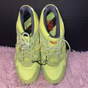 ASICS Ubiq x Gel Lyte 5 Hazard Neon Green Gore Tex Athletic Shoe Men’s Size 10 - Picture 1 of 9