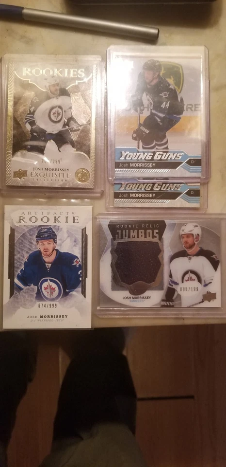 Josh Morrissey rookies - Image 1 of 2