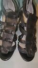 Vince Camuto Black Leather Stiletto Sandals Size 7½