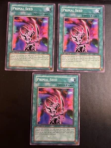 Yu-Gi-Oh Card Old Misprint First Seed IOC-041 1st Edition Eng X1 Spell - Picture 1 of 2