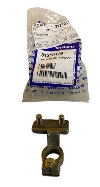 Новый подлинный Volvo S80 V70 XC70 XC60 положительный аккумулятор кабель терминал конец 31210176 - Изображение 1 из 1