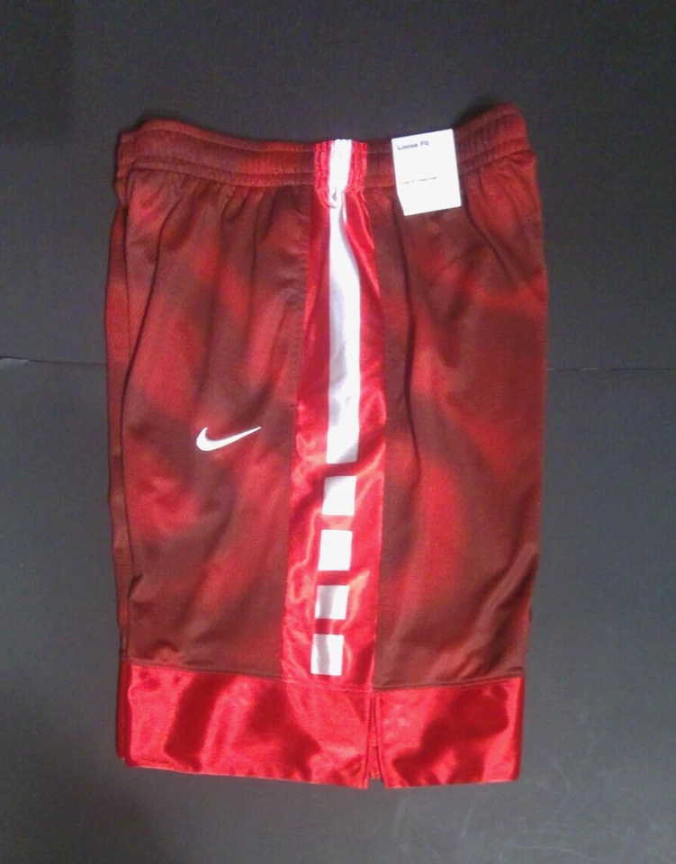 Nike Dri-Fit Kids Red Basketball Shorts Size XL ️