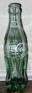 Botella COCA COLA de colección 6 1/2 oz vidrio verde años 60 City - Jacksonville, Florida - Imagen 1 de 3