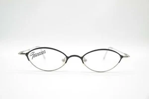 Vintage Gormanns 4726-4617 Black Silver Oval Glasses Frames NOS - Picture 1 of 6