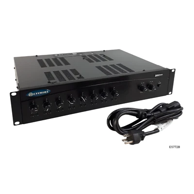 Crown 280MA 8 Input Dual 80W Commercial Audio Mixer-Amplifier TESTED E5772B - Image 1 of 4