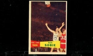1957-58 Topps Baloncesto Bo 69 Ron Sobie Casi Nuevo - Imagen 1 de 2