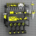 Power Tool Organizer, 4 Layers Garage Tool Organizers and Storage，Drill Holder W