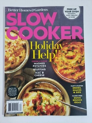 Better Homes & Gardens Slow Cooker January 2021 Magazine Holiday Help Potatoes - Image 1 of 3