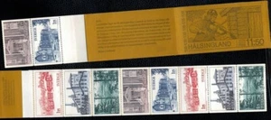 Sweden 1980 Tourism, Halsingland Architecture & Views Complete Booklet MNH / UNM - Picture 1 of 1