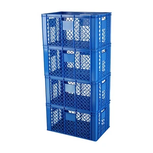 4 Stück Bäckerkisten / Brotkisten 600 x 400 x 320 mm in blau - Bild 1 von 5