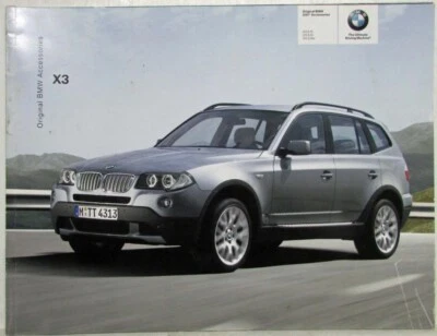 2007 BMW X3 Series Accessories Sales Brochure Foto 1 de 4