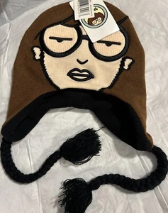 MTV Daria Peruvian Laplander Mütze Rodel 2017 braun Beanie Sammlerstück - Bild 1 von 3