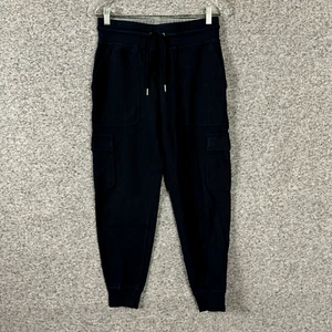 Brooks Brothers Men's Size Small Blue Ribbed French Terry Cargo Sweatpants - Picture 1 of 10