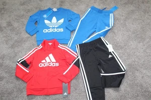 NWT BOYS ADIDAS SZ 4 SWEATSHIRT, SWEATPANTS SWEATSUIT, TRACKSUIT - Picture 1 of 19