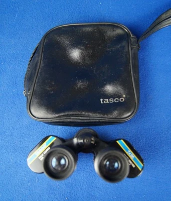 Tasco 7x35mm Fully Coated 304 Binoculars- 393ft/1000 Yards Lens w/ Case No Strap - Image 1 of 4